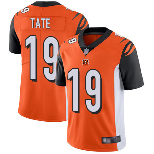 Cincinnati Bengals Limited Orange Men Auden Tate Alternate Jersey NFL Footballl #19 Vapor Untouchable